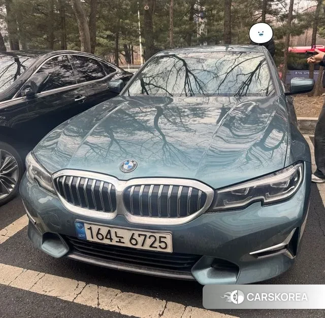 BMW 3 Series (G20) 2021 Синий из Кореи