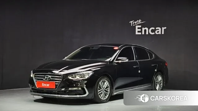 Hyundai Grandeur IG 2018 Черный из Кореи