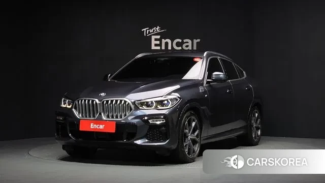 BMW X6 (G06) 2021 Серый из Кореи