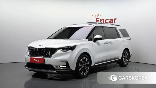 Kia Carnival 4th generation 2021 Белый из Кореи