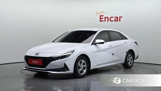 Hyundai Avante (CN7) 2020 Белый из Кореи