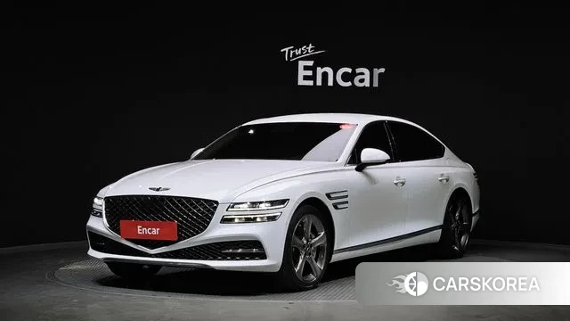 Genesis G80 (RG3) 2021 Белый из Кореи