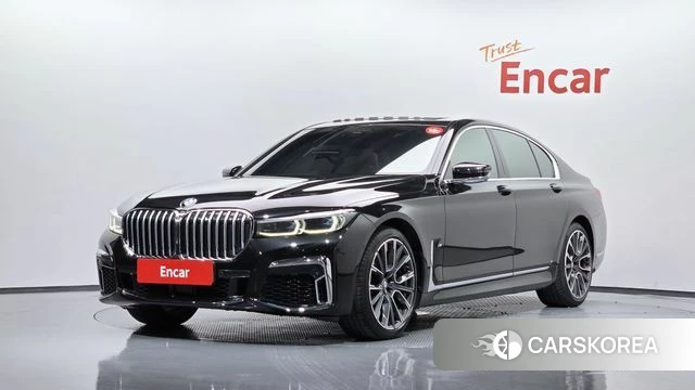 BMW 7 Series (G11) 2019 Черный из Кореи