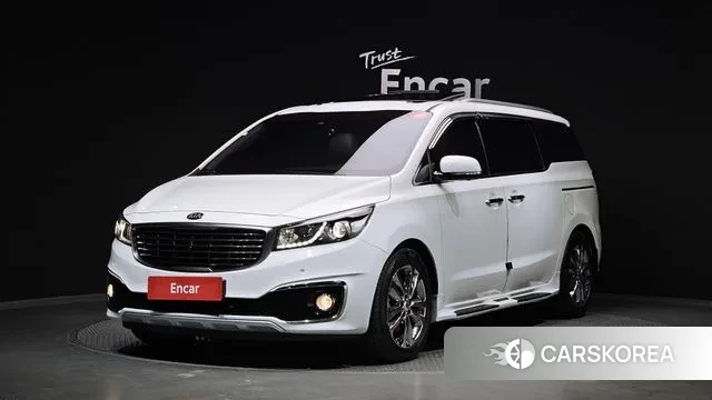 Kia All New Carnival 2018 Белый из Кореи