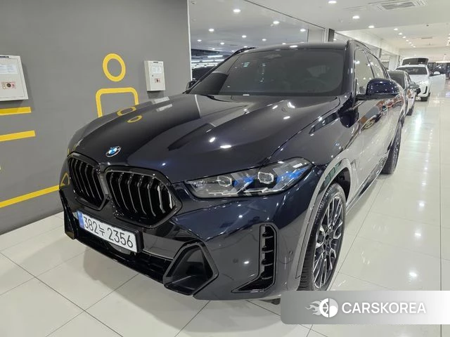 BMW X6 (G06) 2025 Черный из Кореи