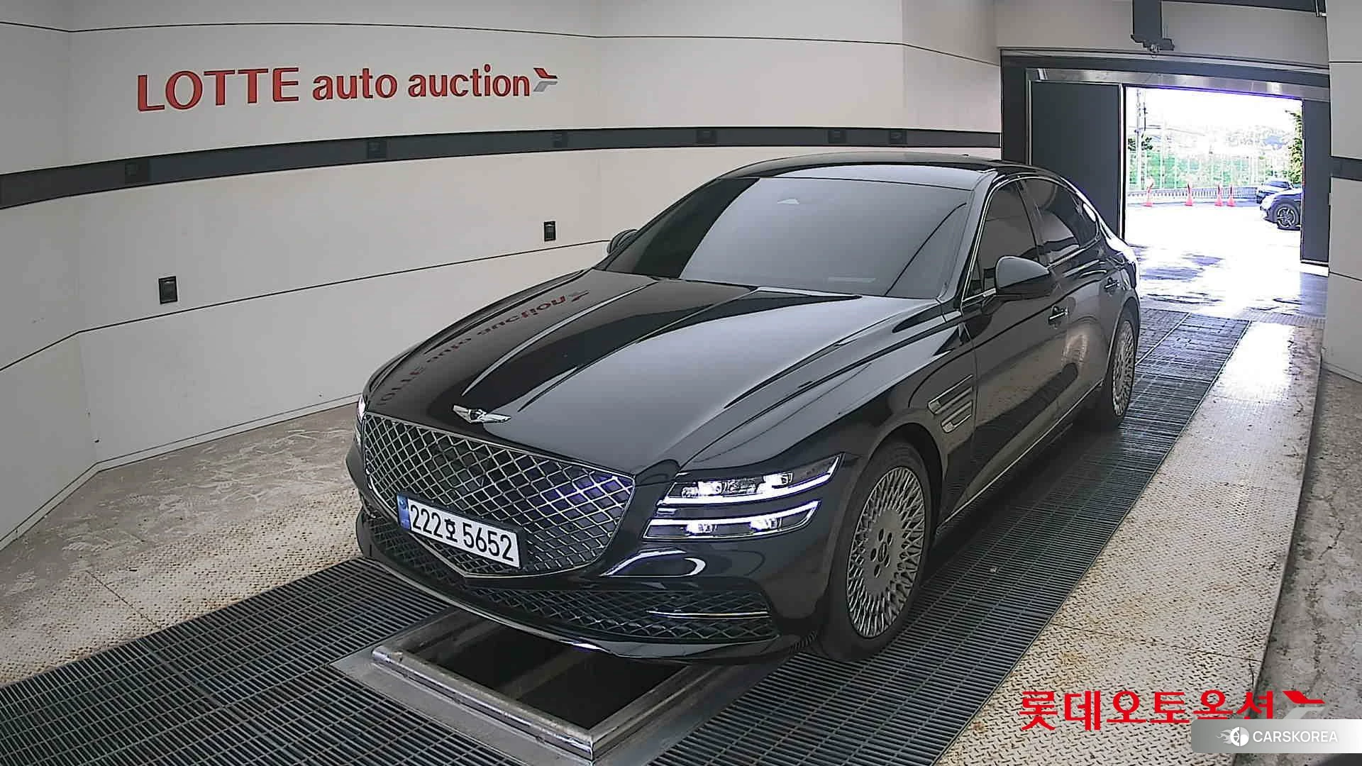 Hyundai G80 2024 Beak Black из Кореи