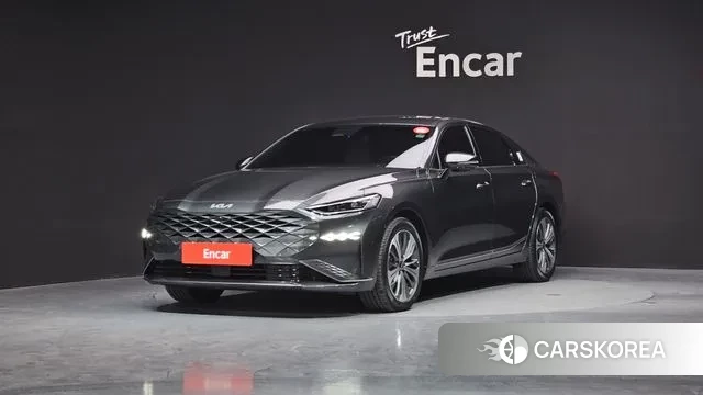 Kia K8 Hybrid 2023 Серый из Кореи