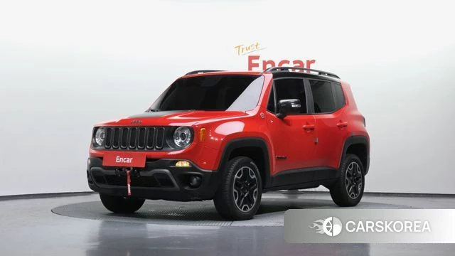 Jeep Renegade 2018 Красный из Кореи