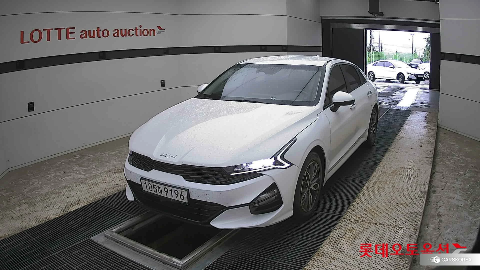 Kia K5 2022 Белый из Кореи