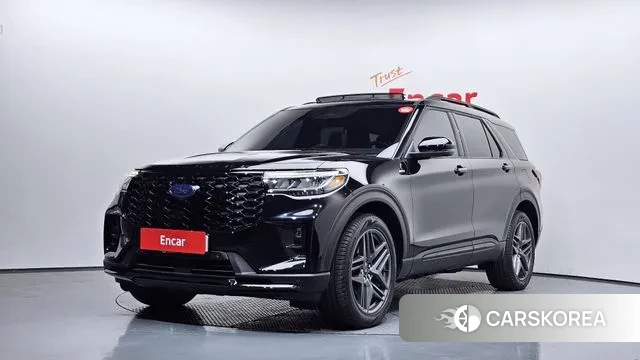 Ford Explorer 6th Generation 2024 Черный из Кореи
