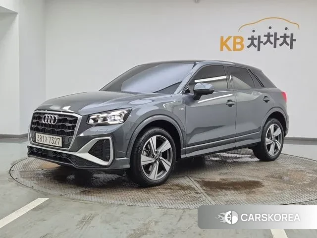 Audi Q2 2023 Серый из Кореи