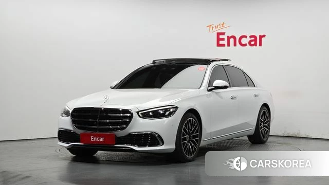 Mercedes-Benz S-Class W223 2024 Белый из Кореи