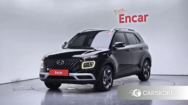 Hyundai Venue 2020 Черный из Кореи