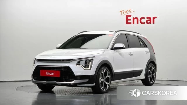 Kia Di Ol Nu Niro 2022 Белый из Кореи