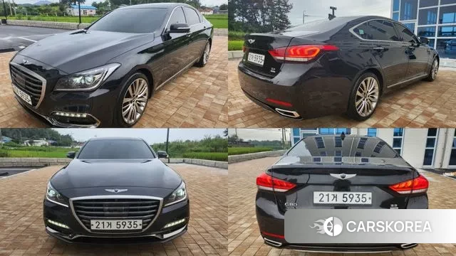 Genesis G80 2019 Черный из Кореи