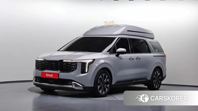 Kia Carnival 4th generation 2023 Серебристо-серый из Кореи