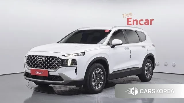 Hyundai The New Santa Fe 2022 Белый из Кореи