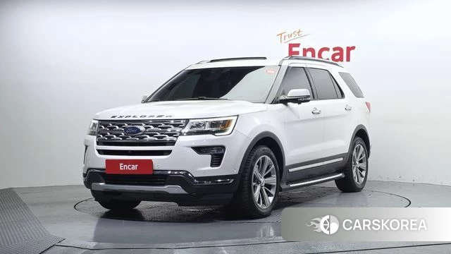 Ford Explorer 2018 Белый из Кореи