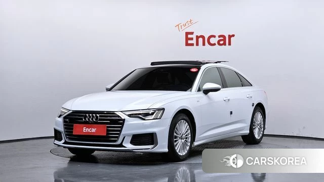 Audi A6 (C8) 2021 Белый из Кореи