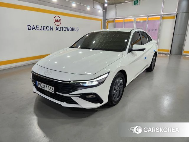 Hyundai The New Avante (CN7) 2023 Белый из Кореи