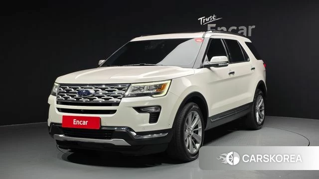 Ford Explorer 2018 Белый из Кореи