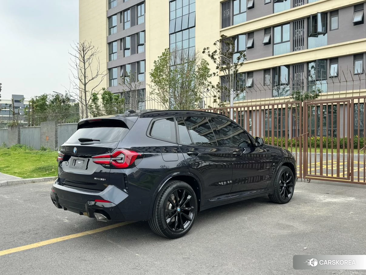 BMW X3 2021 Черный из Китая