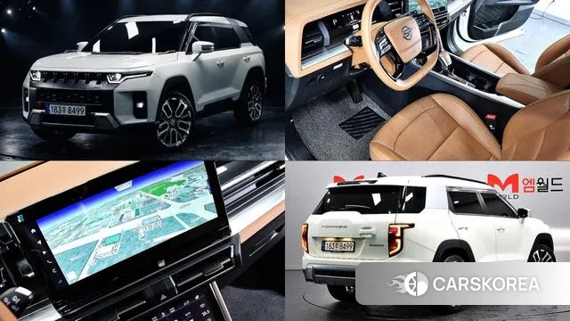 Ssangyong Torres 2023 Белый из Кореи