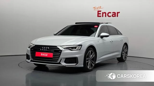 Audi A6 (C8) 2022 Белый из Кореи