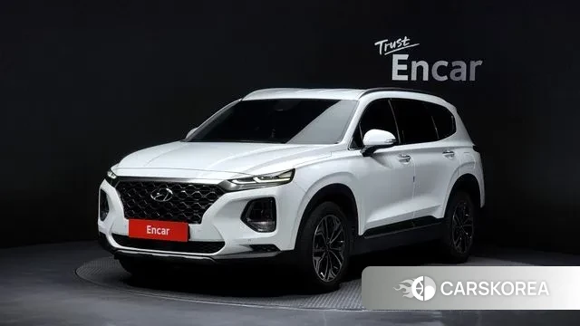 Hyundai Santa Fe TM 2018 Белый из Кореи