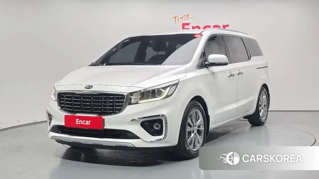Kia The New Carnival 2020 Белый из Кореи