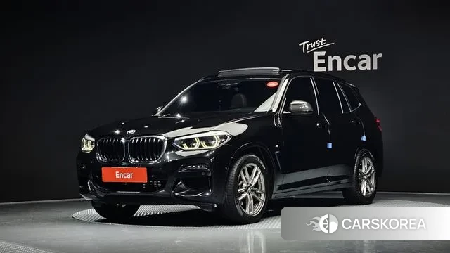 BMW X3 (G01) 2021 Черный из Кореи