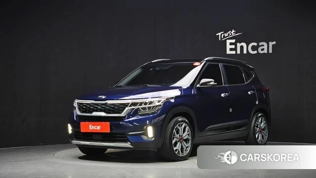 Kia Seltos 2019 Синий из Кореи