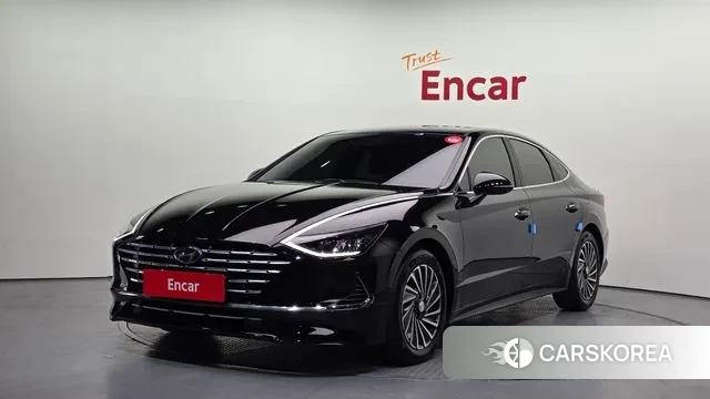 Hyundai Sonata Hybrid (DN8) 2023 Черный из Кореи