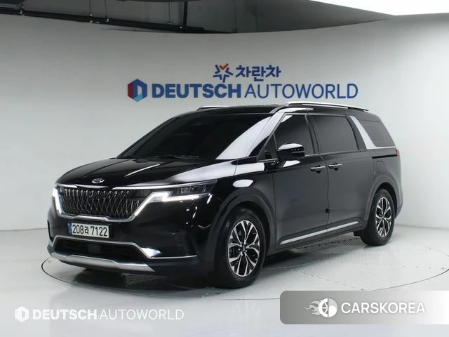 Kia Carnival 4th generation 2021 Черный из Кореи