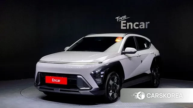 Hyundai Kona Hybrid (SX2) 2024 Серебристо-серый из Кореи