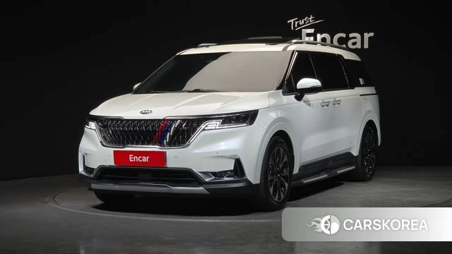 Kia Carnival 4th generation 2021 Белый из Кореи