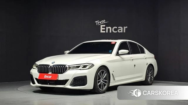 BMW 5 Series (G30) 2021 Белый из Кореи