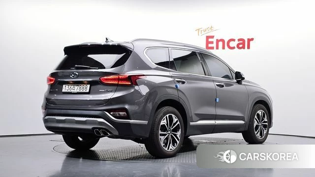 Hyundai Santa Fe TM 2018 Серый из Кореи