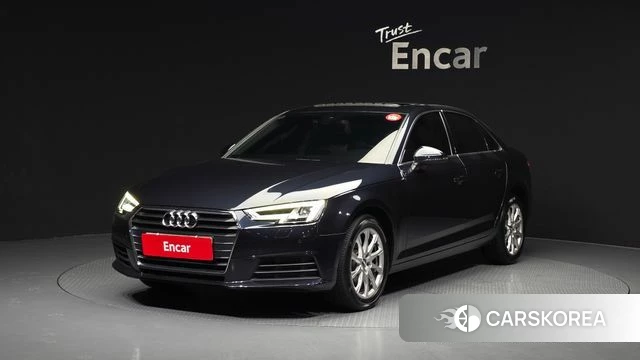 Audi A4 (B9) 2018 Синий из Кореи