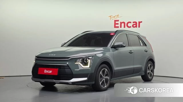 Kia Di Ol Nu Niro 2022 Темно-зеленый из Кореи