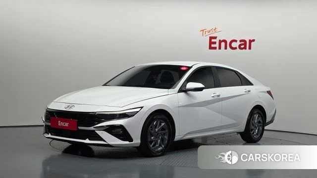 Hyundai The New Avante (CN7) 2024 Белый из Кореи