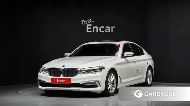 BMW 5 Series (G30) 2018 Белый из Кореи