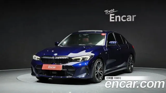 BMW 3 Series (G20) 2023 Синий из Кореи