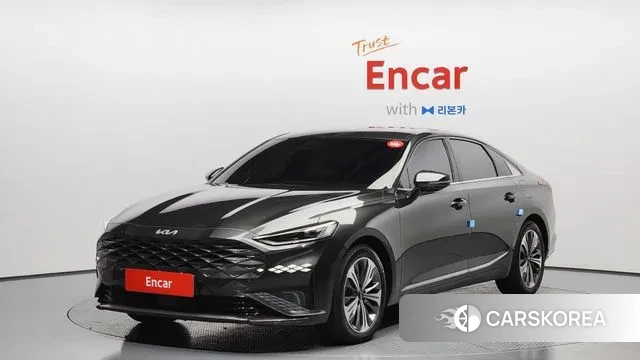 Kia K8 Hybrid 2023 Серый из Кореи