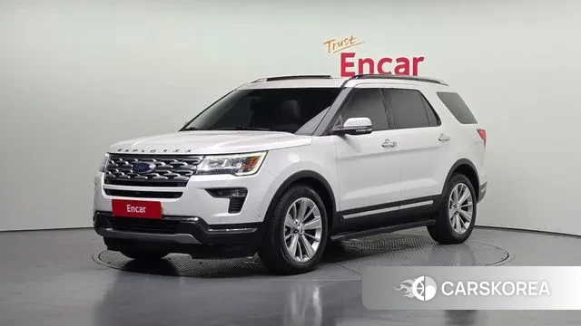 Ford Explorer 2018 Белый из Кореи