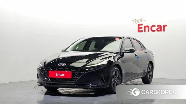 Hyundai Avante (CN7) 2022 Черный из Кореи