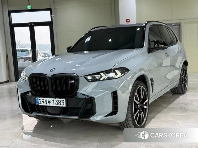 BMW X5 (G05) 2024 Небесно-голубой из Кореи