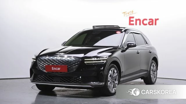 Genesis Electrified GV70 2022 Черный из Кореи