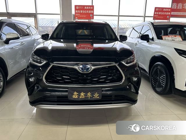 Toyota Highlander 2021 Черный из Китая