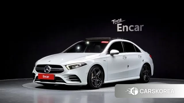 Mercedes-Benz A-Class W177 2021 Белый из Кореи